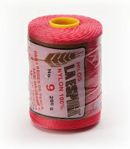 Miniatura 39 de N° 9 - 100% Cordón de Hilo de Nylon Omega para Tejer y Crochet - 01 Blanco