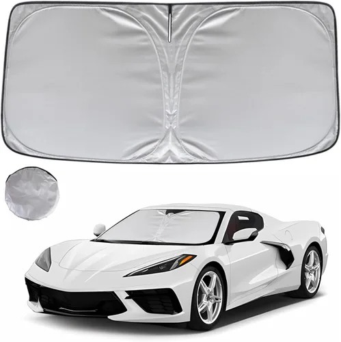 Miniatura 85 de KAYZT Parasol para parabrisas para Honda Civic 2022-2025 11.ª generación, parasol plegable para ventana delantera, accesorios de ajuste personalizado