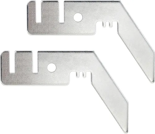 Dunzy 2 Piezas Colgador de Barra Transversal Doble Colgador de Cenefa de Boda para Telón de Fondo, Kit de Soporte de Telón de Fondo de Tubo y
