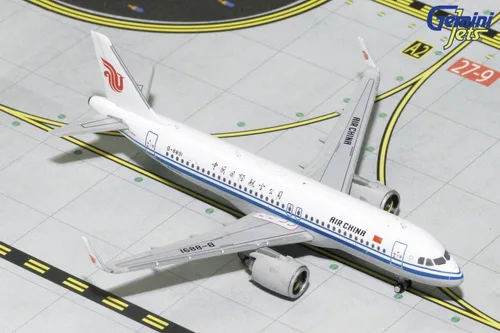 Miniatura 2 de Gemini Jets Air China320neo B-8891 - Modelo de avión fundido a presión a escala 1:400, color blanco
