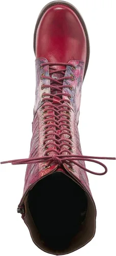 Miniatura 3 de Spring Step L'Artiste Botines icónicos para mujer, rojo (Red Multi)