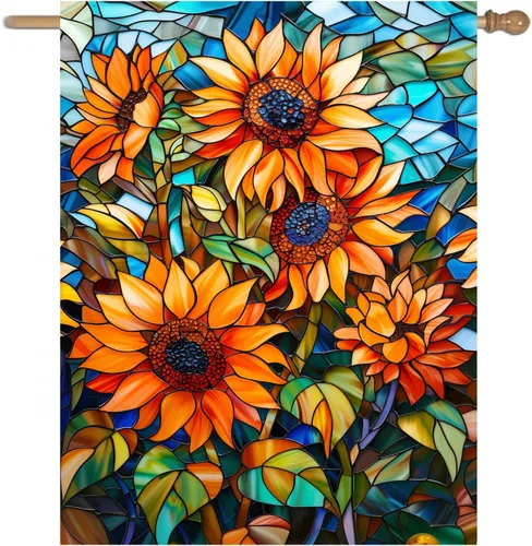 Miniatura 71 de Banderas de Jardín de Abeja de Verano para Exterior Disculpen las Malezas, Estamos Alimentando a las Abejas, Letrero de Patio, Sin Corte de Césped