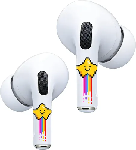 Miniatura 16 de RockMax Funda para AirPods 4, bonita calcomanía para AirPods 4ª generación, compatible con funda de mariposa AirPod 2024, envoltura de tatuaje