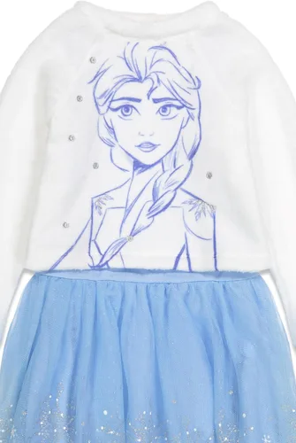Miniatura 7 de Disney Frozen Elsa - Vestido de manga larga para niñas