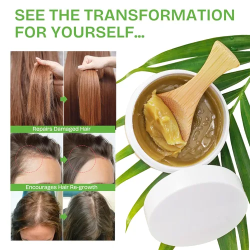 Miniatura 6 de Aceite de Batana para el Crecimiento del Cabello, 100% Puro - Aceite Orgánico Dr. Sebi de Batana de Honduras, Previene la Caída del Cabello, Elimina