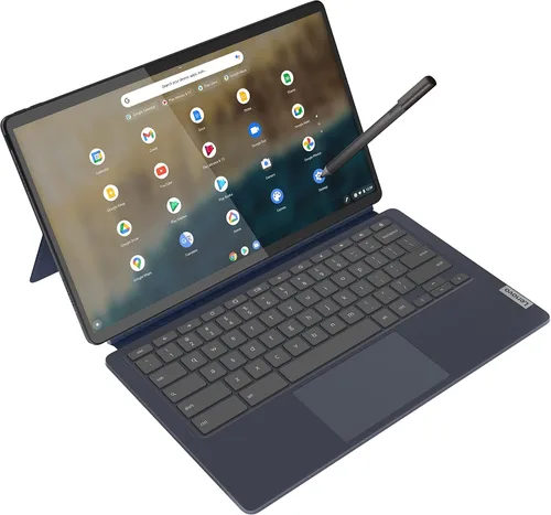 Miniatura 12 de Lenovo 82QS0000US, IdeaPad Duet 5 Chromebook, pantalla táctil OLED FHD de 13.3 pulgadas, Snapdragon SC7180, 4 GB de RAM, 64 GB de almacenamiento