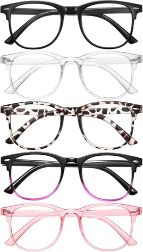 Miniatura 8 de Reading Glasses for Women Blue Light Blocking Glasses Filter UV Square Readers Glasses for Men and Women