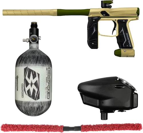Miniatura 9 de Action Village Empire Axe 2.0 Kit de pistola de paintball de competición con tanque de aire