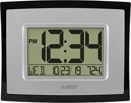 Miniatura 6 de La Crosse Technology WT-8002U-B-INT Reloj digital negro con temperatura
