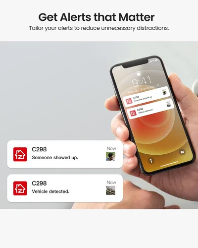 Miniatura 6 de ZOSI C298 SE 6MP Cámara de seguridad con doble lente (4MP+2MP) con cable y WiFi PT enchufable para exteriores, cámara panorámica de 360°, detección