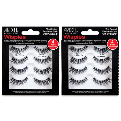 Ardell Paquete de 2 pestañas postizas Demi Wispies Negro Demi Wispies