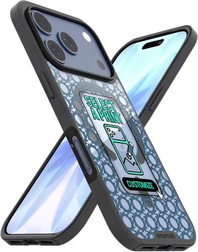 Miniatura 30 de Smartish® - Funda MagSafe transparente para iPhone 17, Gripmunk, funda delgada magnética [ligera + protectora], cubierta de agarre delgada