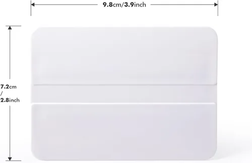 Miniatura 5 de FOSHIO Paquete de 4 herramientas aplicadoras de vinilo profesionales para automóvil, escobilla económica de 4 pulgadas para teñir ventanas
