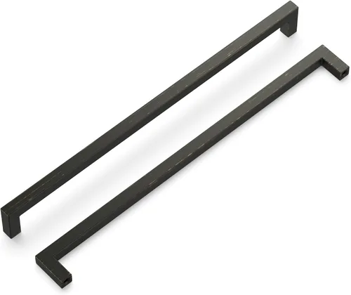 Miniatura 78 de Hickory Hardware - HH075326-BGB - Manija de la colección Skylight, 3 pulgadas de centro a centro, latón dorado cepillado.
