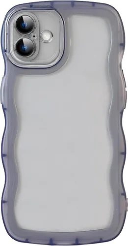 Miniatura 32 de Funda transparente compatible con iPhone 11 Pro, bonita funda delgada de silicona suave, antiarañazos, a prueba de golpes, para mujeres y niñas, Azul