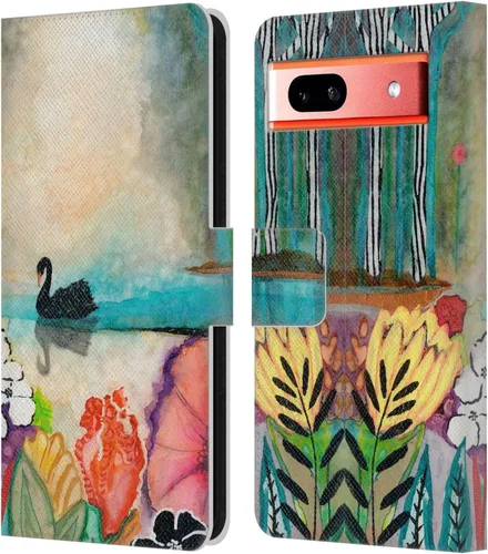 Miniatura 17 de Head Case Designs Officially Licensed Wyanne Half Light Nature 2 Leather Wallet Case Compatible with Google Pixel 7a
