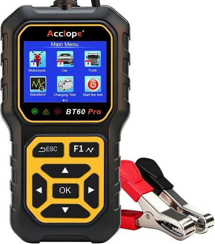 Miniatura 16 de BT60 Pro Probador de Batería de Coche, Analizador Digital con Impresión en la Nube, Verificador de Batería de 6V/12V/24V para AGM, Litio