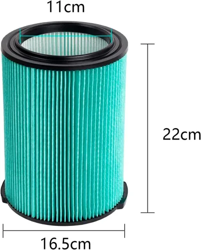 Miniatura 6 de WuYan VF6000 Filtro de repuesto de 5 capas, para aspiradoras Ridgid de 5 a 20 galones en seco y húmedo WD5500 WD0671 WD6425 WD7000 WD1280 WD1851
