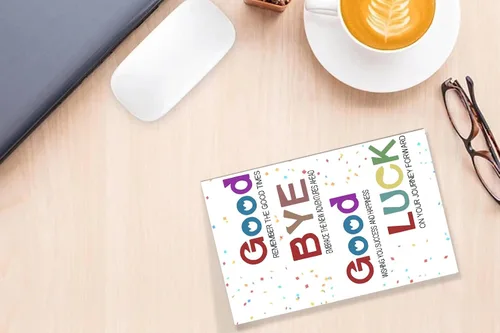 Miniatura 3 de Joycard Divertida tarjeta de despedida para él/ella, tarjetas de jubilación humorísticas para compañeros de trabajo y amigos, divertida tarjeta