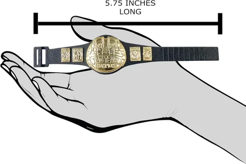 Miniatura 2 de Cinturón de campeonato en parejas para figuras de acción de lucha libre