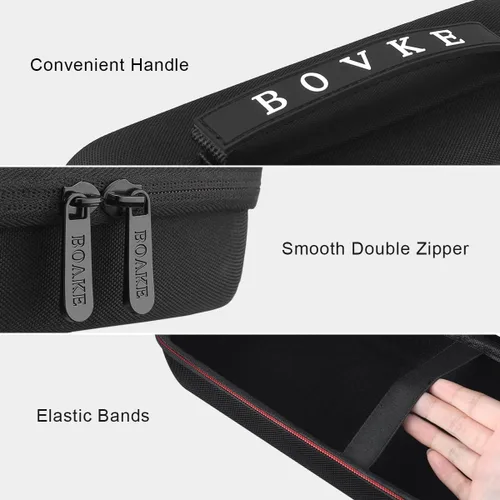 Miniatura 4 de BOVKE Funda de viaje de repuesto para Halo Bolt Air 58830mWh, kit de arranque de emergencia portátil con bomba de neumáticos, cargador de coche
