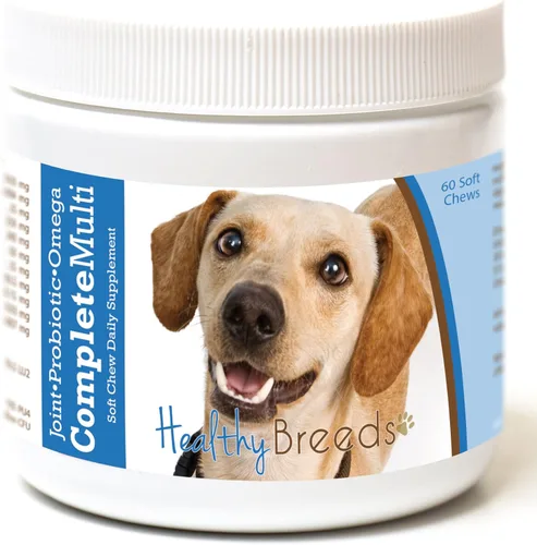 Miniatura 311 de Healthy Breeds Pug todo en uno multivitamínico suave masticable 60