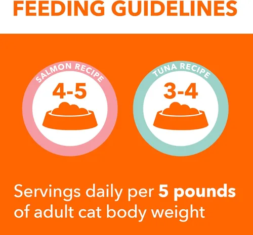 Miniatura 5 de IAMS Perfect Portions - Paquete variado de alimento húmedo para gatos adultos de interior, cortes en salsa, recetas de salmón y atún, 2.6 oz.