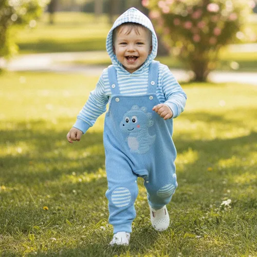 Miniatura 141 de Conjunto de ropa de otoño e invierno para bebé y niño, sudadera larga con capucha y pantalones para niños pequeños, 6, 12, 18, 24 meses, 2T