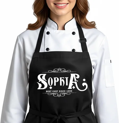 Miniatura 5 de Delantales personalizados para parrilla para hombres, regalos para hombre para el día del padre, delantales de chef a la parrilla de barbacoa