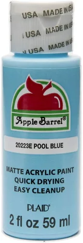Miniatura 97 de Apple Barrel Pintura acrílica, naranja, 2 onzas líquidas, pintura acrílica clásica con acabado mate para fácil aplicación, bricolaje y manualidades