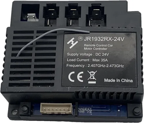 JR1932RX-24V Caja de Control Receptor Match 2.4G Bluetooth Control Remoto, Accesorio Recibir Controlador Señal Instalar Niños Paseo Eléctrico en