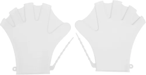 Miniatura 13 de Baluue 2 guantes de natación, guantes de natación acuática, para entrenamiento en agua, palmeados a mano, para hombres, mujeres, adultos