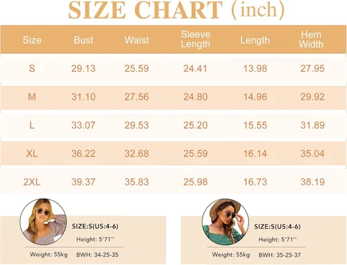 Miniatura 8 de EVALESS - Blusas de manga larga para mujer, cuello cuadrado, sexy, casuales