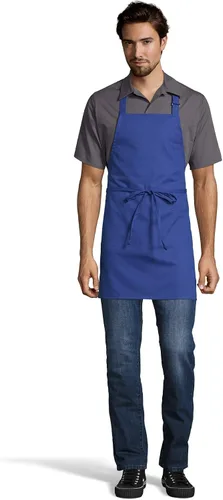 Miniatura 10 de Uncommon Threads Delantal unisex ajustable sin bolsillo para restaurante