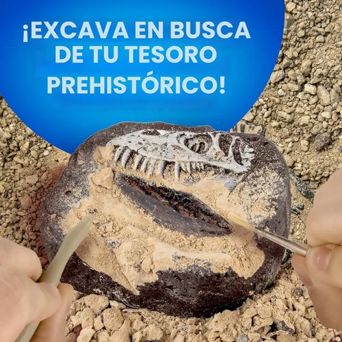 Miniatura 2 de Juego de excavación de fósiles de dinosaurios NATIONAL GEOGRAPHIC y libro de dinosaurios para niños - Excava un fósil de diente de dinosaurio