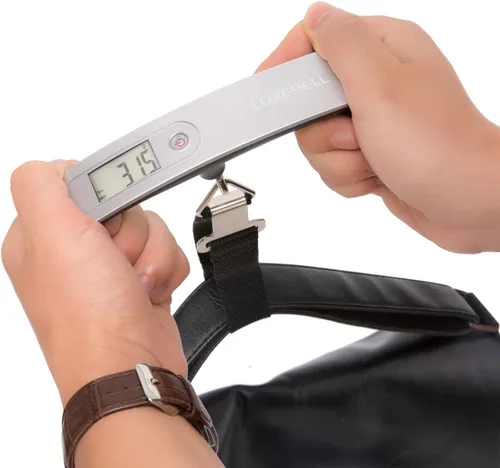 Miniatura 9 de Luxebell balanza digital para equipaje, 110 libras, regalo para viajeros