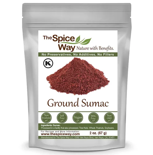 Miniatura 4 de The Spice Way Zaatar libanés, condimento Shawarma y zumac 2 onzas cada uno
