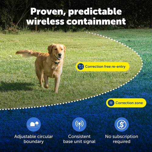 Miniatura 3 de PetSafe Sistema inalámbrico de contención de valla para mascotas, collar receptor solo para perros y gatos de más de 8 libras, resistente al agua