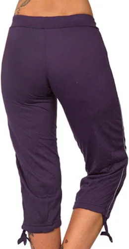 Miniatura 46 de Pantalones capri para mujer, estilo casual, de verano, elásticos, de cintura alta, pantalones de yoga, ajuste atlético, pantalones deportivos