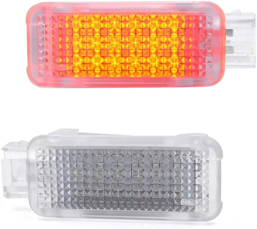 Golf GTI MK5 MK6 Lámpara de Cortesía LED Interior para VW Touareg Eos Passat B5 B6 CC Golf 4/5/6 Sharan Beetle Caja de Guantes Roja Lámparas de Pie