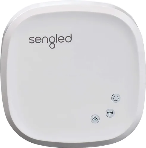 Sengled Z02-hub Hub para uso de productos inteligentes, compatible con Alexa y Google Assistant, 1 unidad (paquete de 1), color blanco