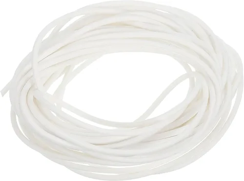 Miniatura 21 de uxcell Tira de sellado de espuma de silicona, 0.04 pulgadas de diámetro, 18.04 pies (18.04 pies), tira de goma redonda de goma sólida