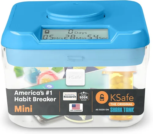 Miniatura 20 de Kitchen Safe: El Recipiente con Bloqueo por Tiempo, Cárcel para Celular, Caja de Bloqueo para Medicamentos, Rompe Malos Hábitos, Deja de Fumar, Deja