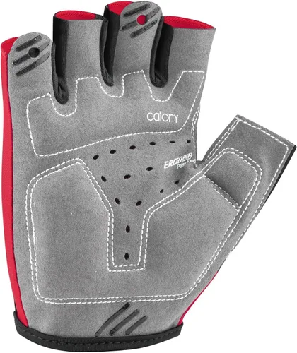 Miniatura 2 de Louis Garneau, Guantes de bicicleta acolchados para niños, transpirables, absorben los golpes, medio dedo