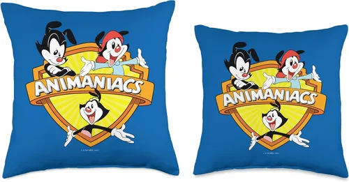 Miniatura 3 de Animaniacs Yakko, Wakko and Dot - Almohada de 16 x 16 pulgadas, multicolor