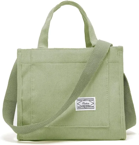 Bolso de mano para mujer, pequeño bolso de mano, elegante bolso de mano para mujer, bolso de pana hobo de moda, bolso cruzado de mano