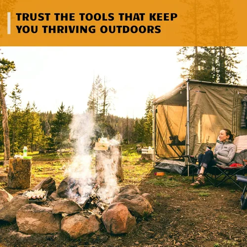 Miniatura 8 de Bushcraft Survival Barrena de Ojo Escocés de 1 Pulgada Broca Manual de Barrena para Madera para Acampar y Construcción de Refugios Herramientas