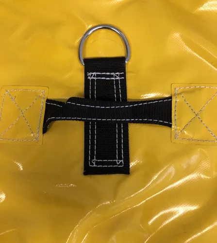 Miniatura 2 de Bolsa de arena de vinilo, soporte/anclaje para inflables, casas de rebote y tiendas de campaña (amarillo, paquete de 6)
