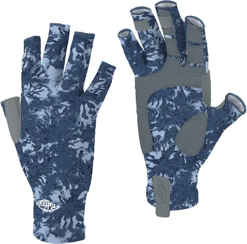 Miniatura 24 de Palmyth Guantes de pesca sin dedos con protección UV, UPF50+, guantes de sol para hombres y mujeres para kayak, senderismo, remo, conducción