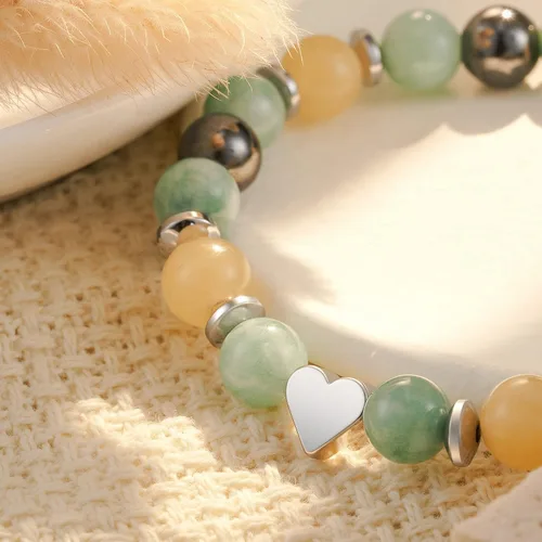 Miniatura 3 de HGDEER Regalos de cumpleaños de 5 a 21 años para ella y ella, pulsera significativa de piedra natural con tarjeta de mensaje para hija, nieta